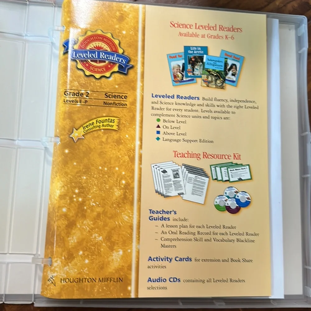 Houghton Mifflin Grade 2 Science Leveled Readers Teacher Kit NEW CDs